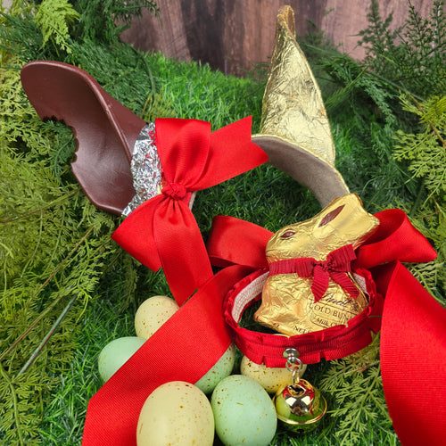 Chocolate Lindt Inspired Bunny Ears Set