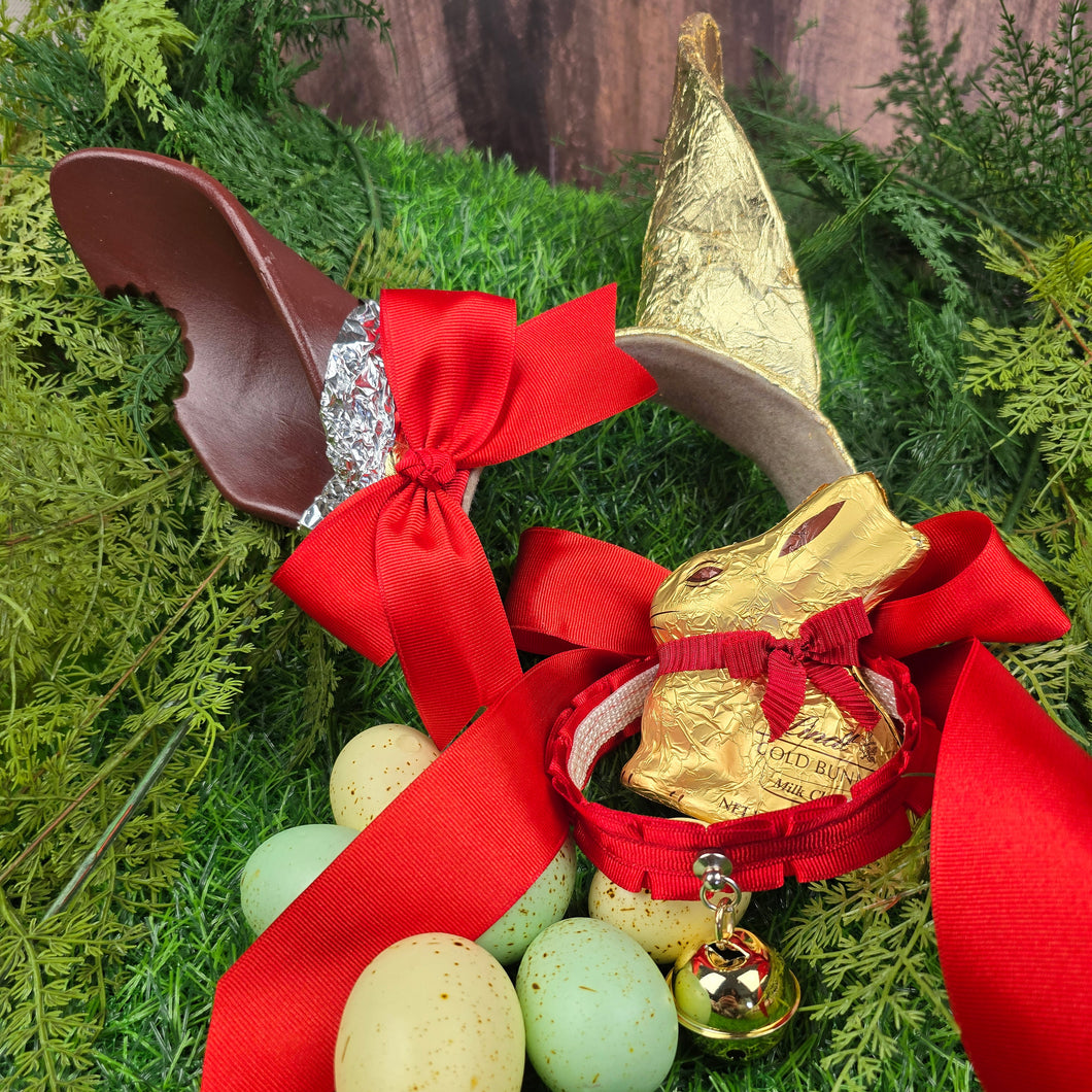 Chocolate Lindt Inspired Bunny Ears Set