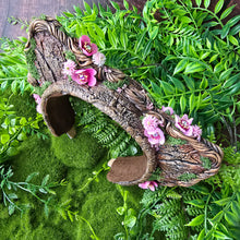Load image into Gallery viewer, “Forest Bloom” Sculpted Cat Ears – Pink Spring Floral Fantasy Headband