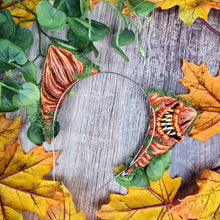Load image into Gallery viewer, Monster Mimic Pumpkin Cat Ears