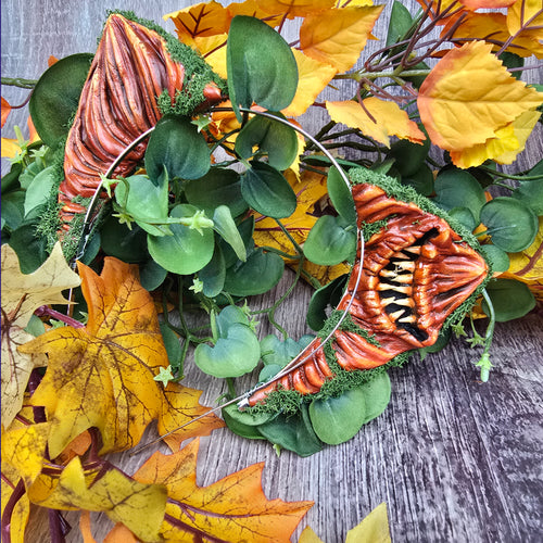 Monster Mimic Pumpkin Cat Ears