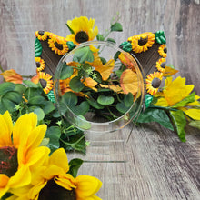 Load image into Gallery viewer, Golden Hour Sunflower Cat Ears