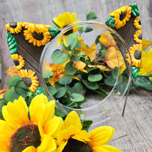 Load image into Gallery viewer, Golden Hour Sunflower Cat Ears