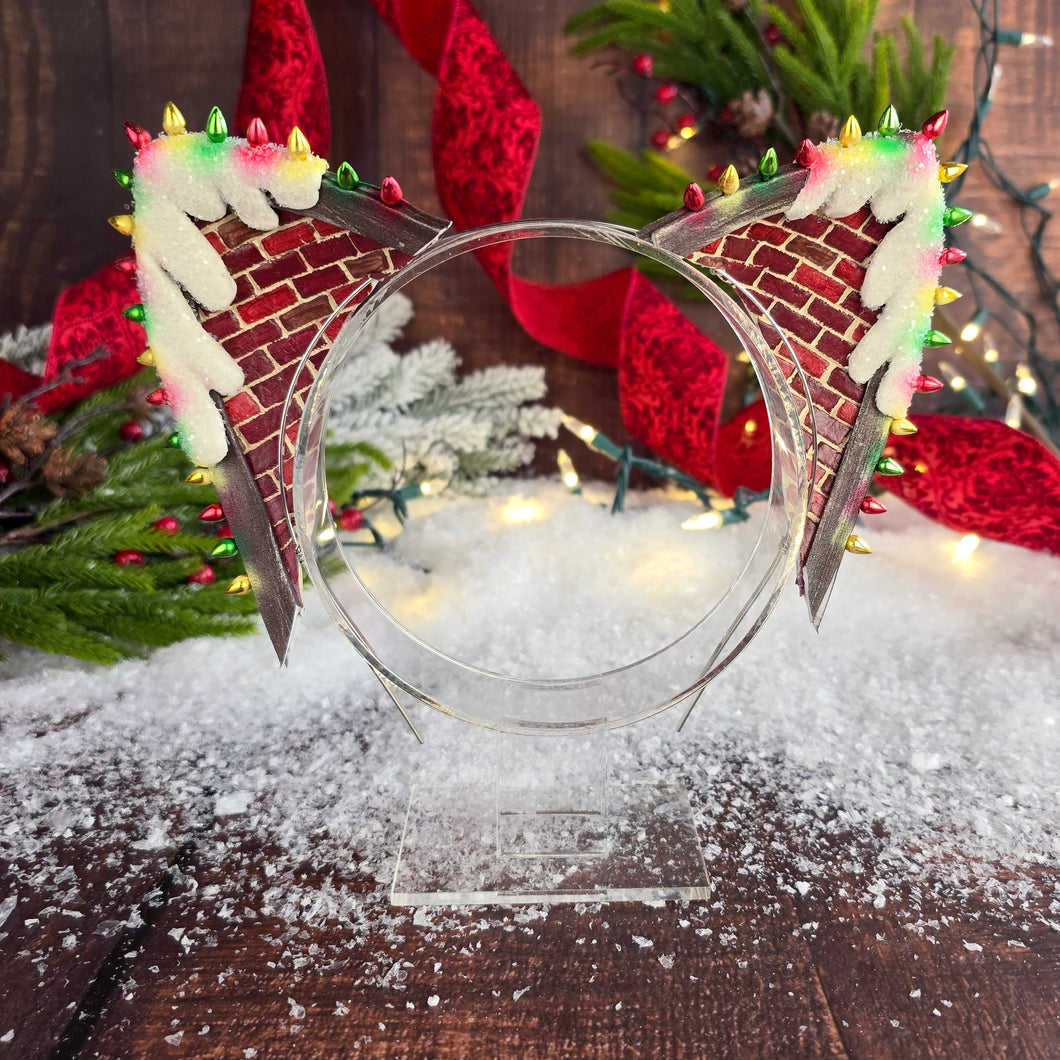 Christmas Nostalgia Snowy Lights