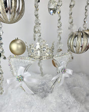 Load image into Gallery viewer, The Heiress collection:  Winter Snow Queen Rhinestone Cat Ear Set