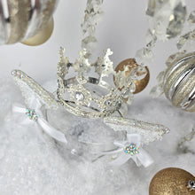 Load image into Gallery viewer, The Heiress collection:  Winter Snow Queen Rhinestone Cat Ear Set