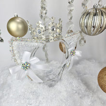 Load image into Gallery viewer, The Heiress collection:  Winter Snow Queen Rhinestone Cat Ear Set