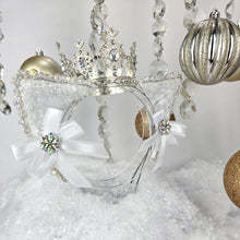 Load image into Gallery viewer, The Heiress collection:  Winter Snow Queen Rhinestone Cat Ear Set