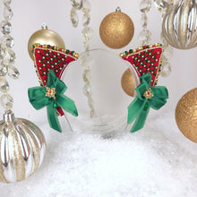 Load image into Gallery viewer, The Heiress collection:  Holiday Cheer Rhinestone Cat Ear Set