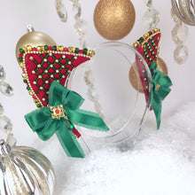 Load image into Gallery viewer, The Heiress collection:  Holiday Cheer Rhinestone Cat Ear Set
